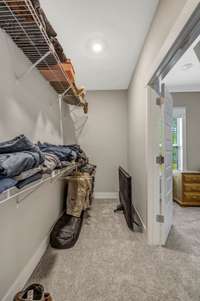 Primary walk-in closet