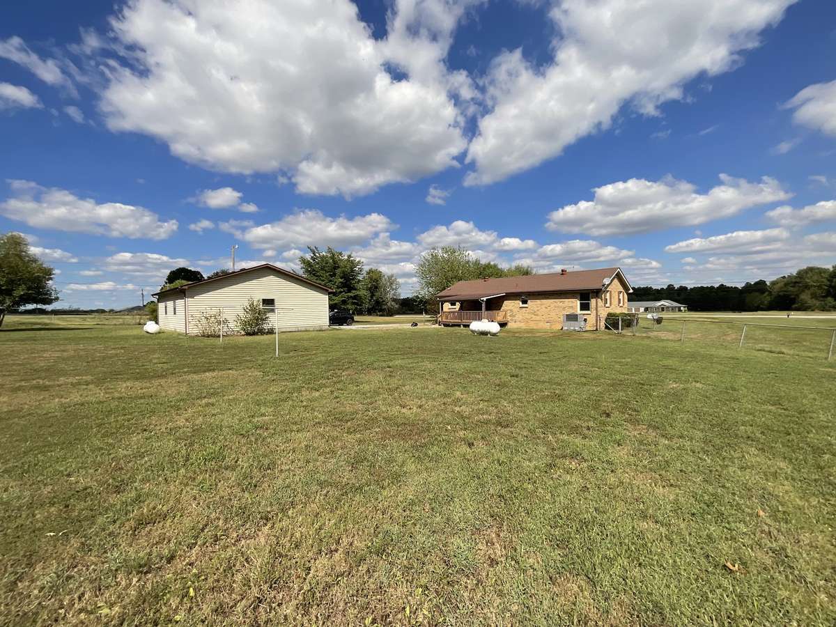 Look at all that space to roam! 1.71 acres and the back and side has fence