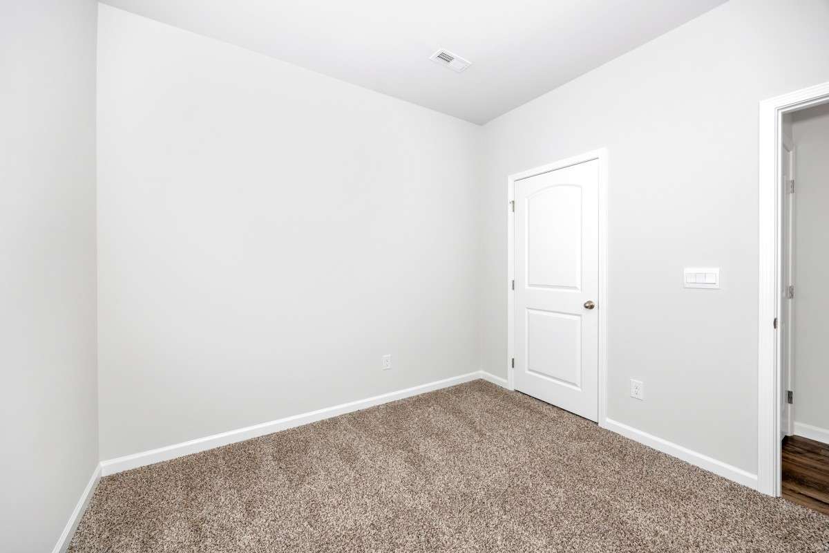 Bedroom- Carpet, recessed lighting