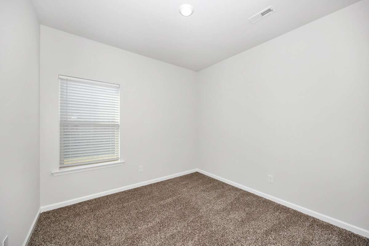Bedroom- Carpet, recessed lighting