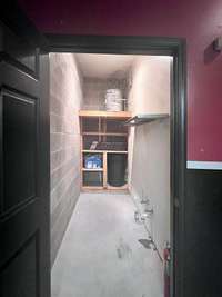 Utility closet.