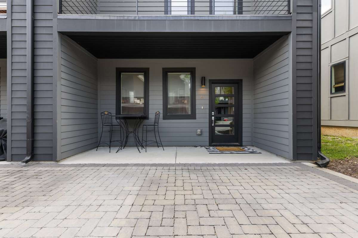 Two designated parking spots are available, as well as an electronic entrance gate provides privacy and security.