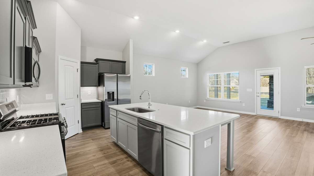 this floor plan offers an open spacious concept