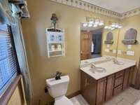 Enjoy natural light in your bathroom.