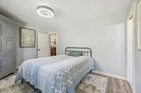 Primary bedroom with lots of natural light and full bath ensuite.