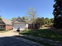 On cul-de-sac and backed up to private area.