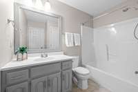 Upstairs full bathroom