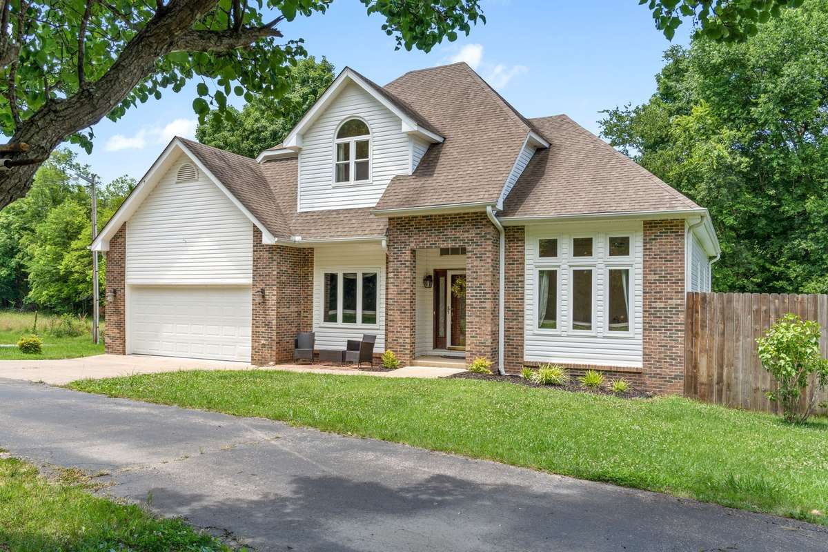 Front Entrance with circle driveway