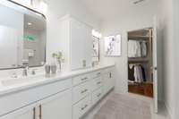 Same floorplan at one of our finished homes.