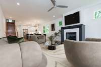 Same floorplan at one of our finished homes.