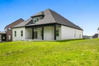 Backyard fence included