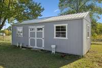 Second smaller horse stable with four stalls.    564 Hodges Road Smithville, TN 37166