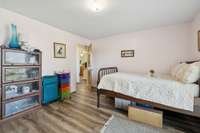 Third bedroom also offers a window and warm overhead lighting.   564 Hodges Road Smithville, TN 37166