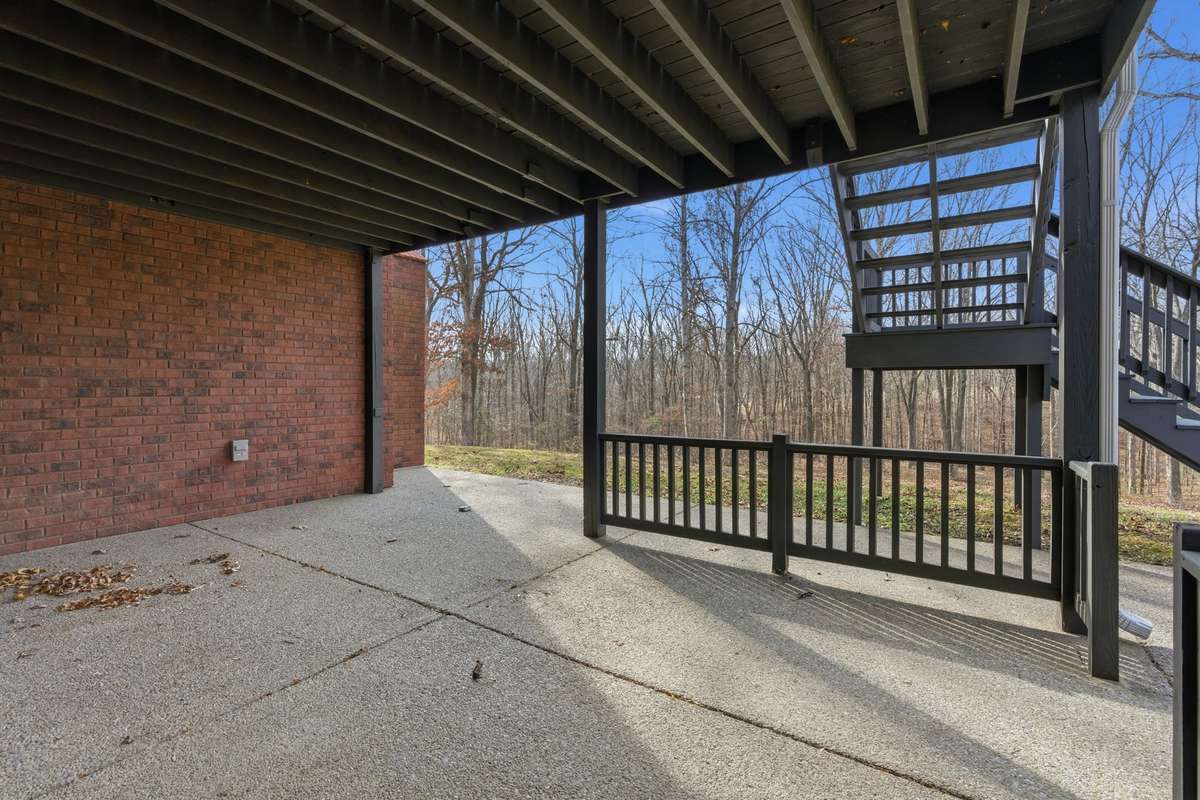 Lower level with easy access to basement.
