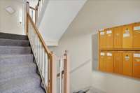 Top-floor location offers added privacy and a peaceful setting.