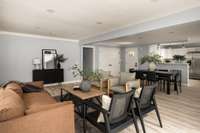 Open concept area ideal for modern living and entertaining.