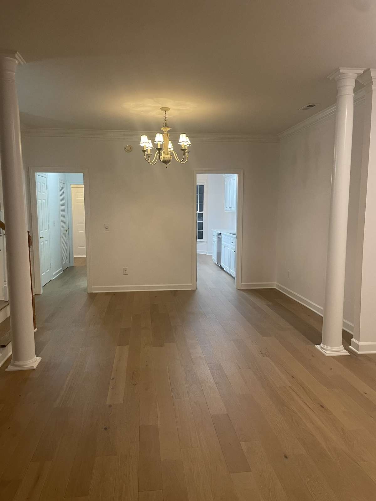 Living Room and Dining Room