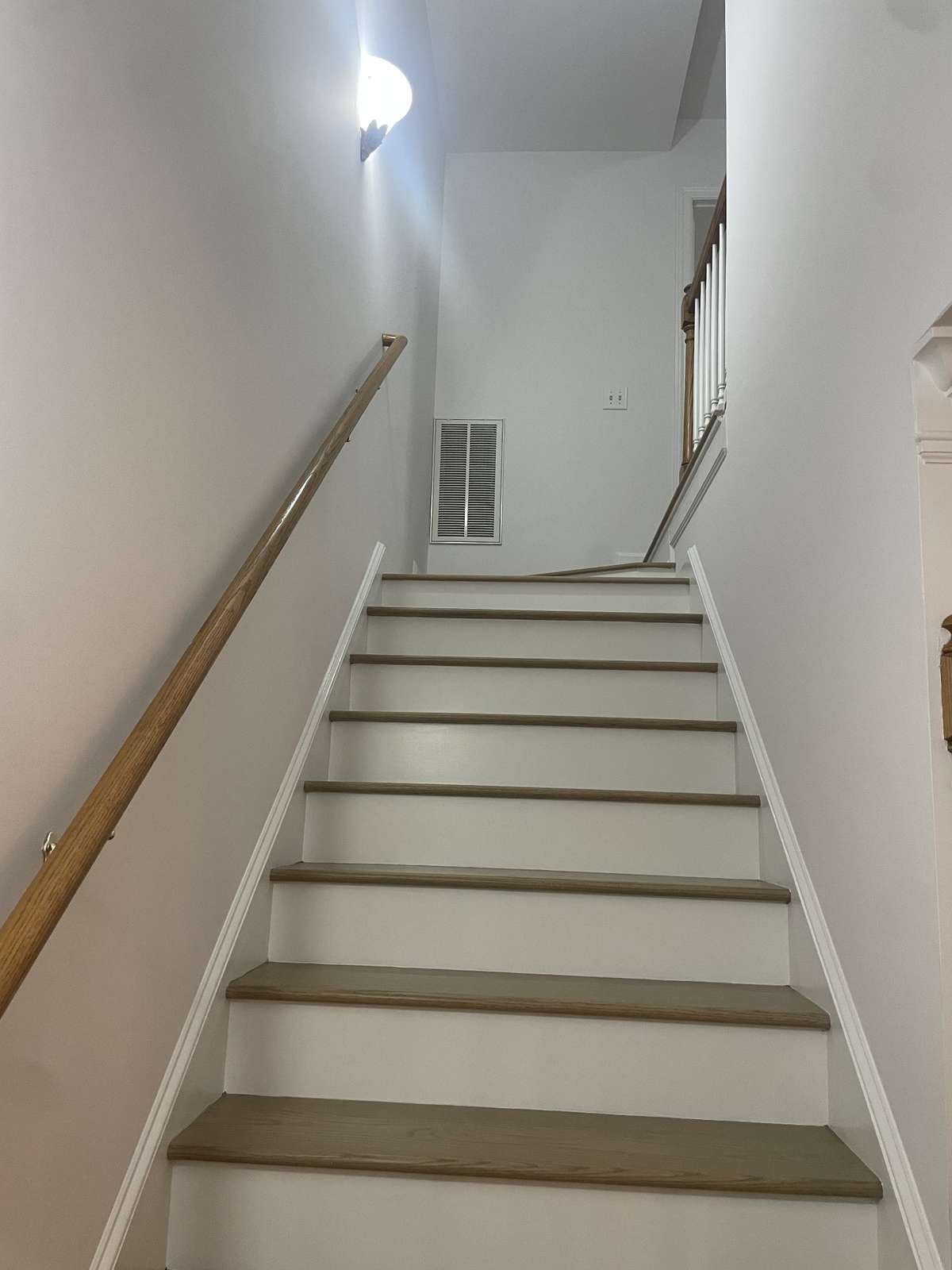 Wood stairs