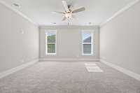 Main level primary suite