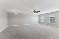 Check out this HUGE bonus/hobby room! It is fantastic!