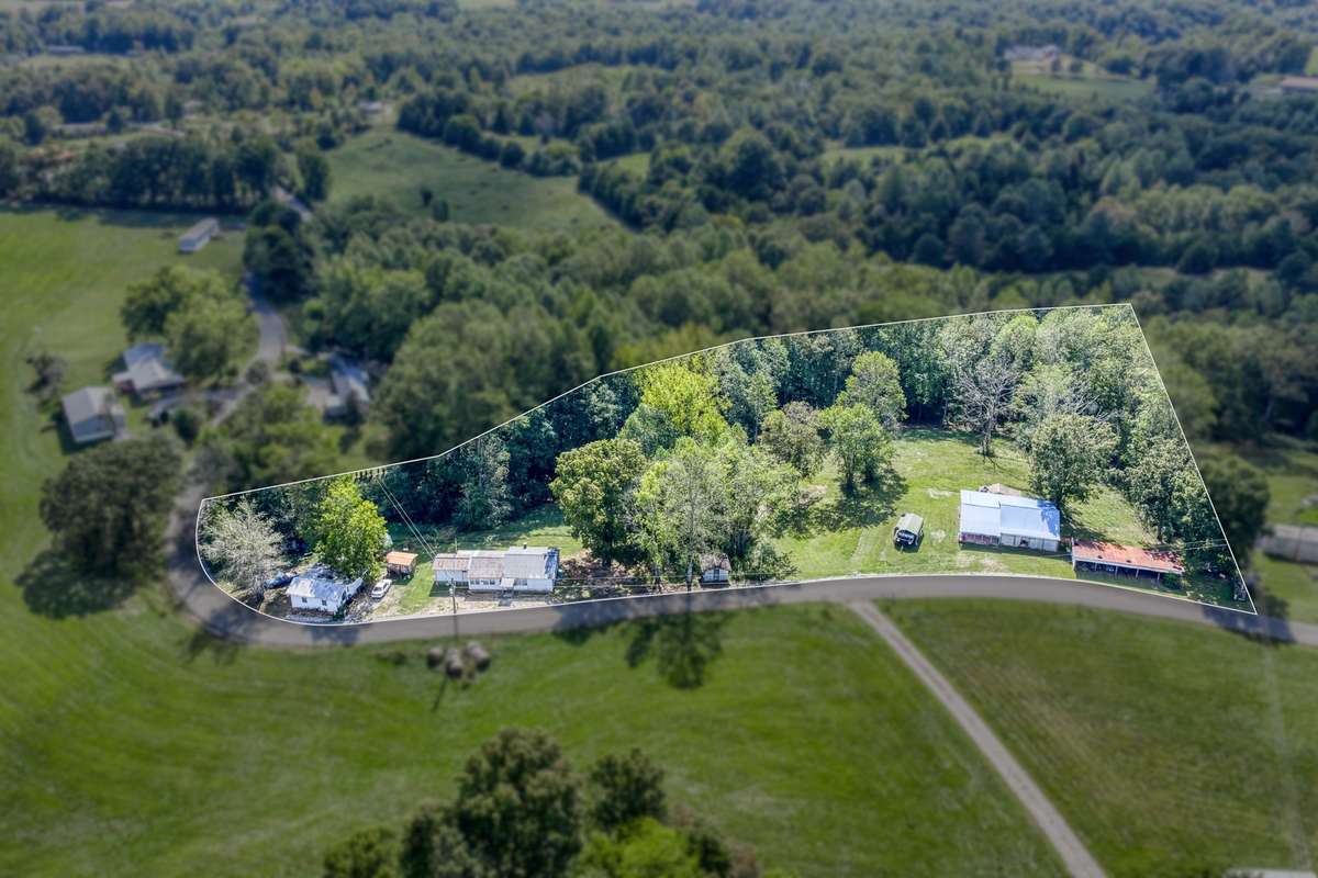 4 acres and 3 houses