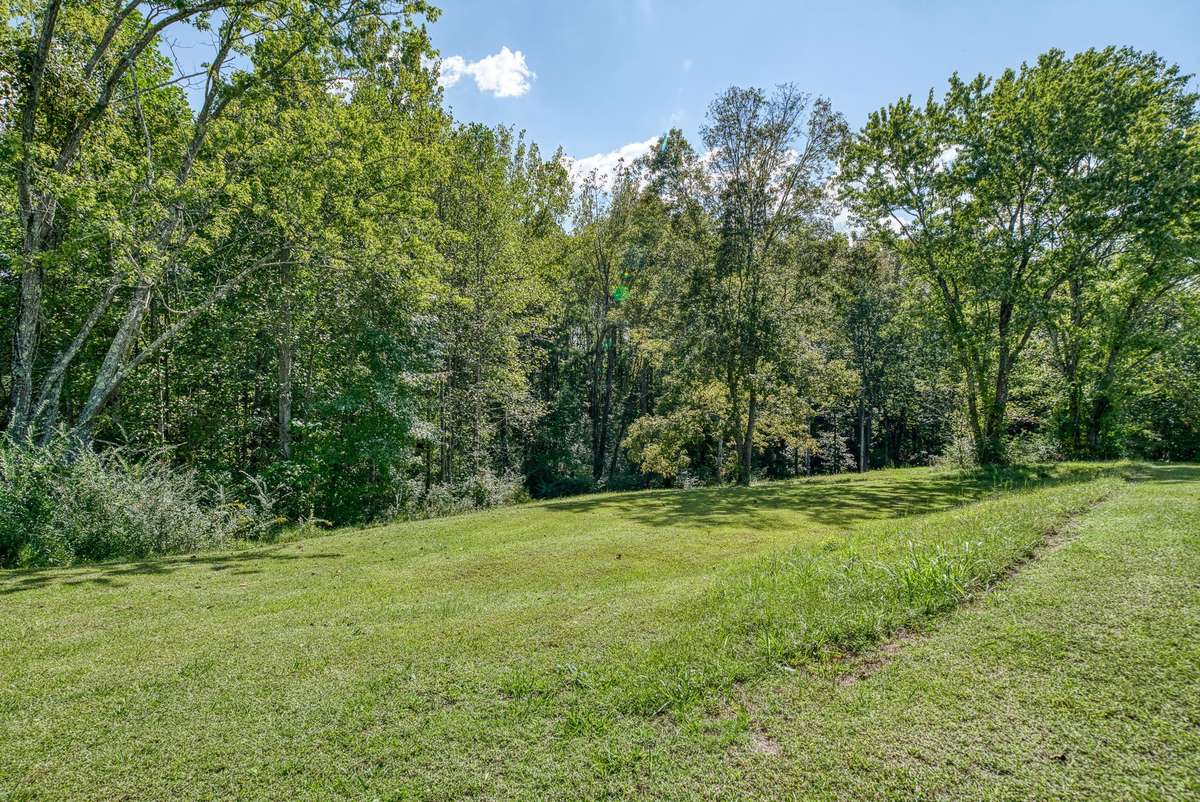 Land on the property