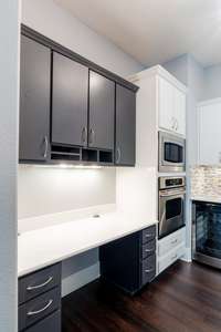 Workspace off kitchen!