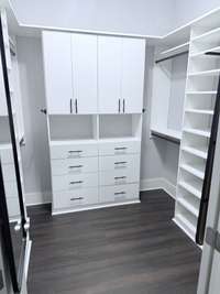 His and Hers Custom Closet!