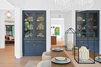 Custom built-in Cabinets in Dining Room