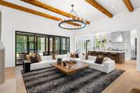 Great Room -- central for family and friends