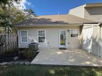 Lovely patio to relax and unwind, entertain guests or plant your favorite flowers!
