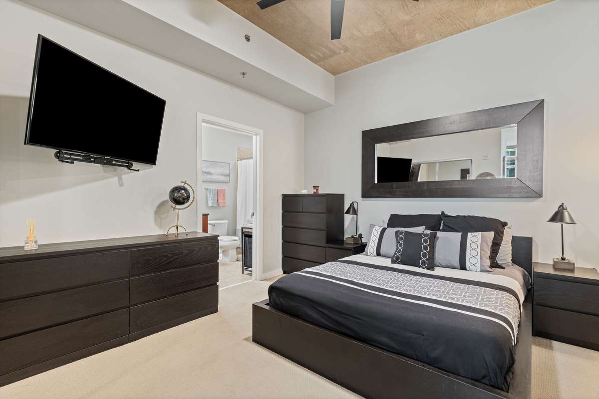 Another angle of spacious Bedroom