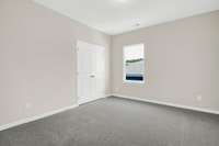 3rd bedroom with LED & cat6 internet connections