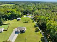 Another aerial view of the home