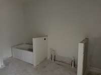 Primary bedroom full bath coming along with dual vanity sinks and separate shower and bathrub.