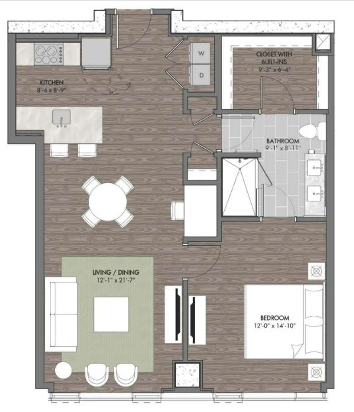 Not the floor plan you're looking for?  No worries!  We have a wide variety of floor plans available and the perfect VIEW you're looking for!