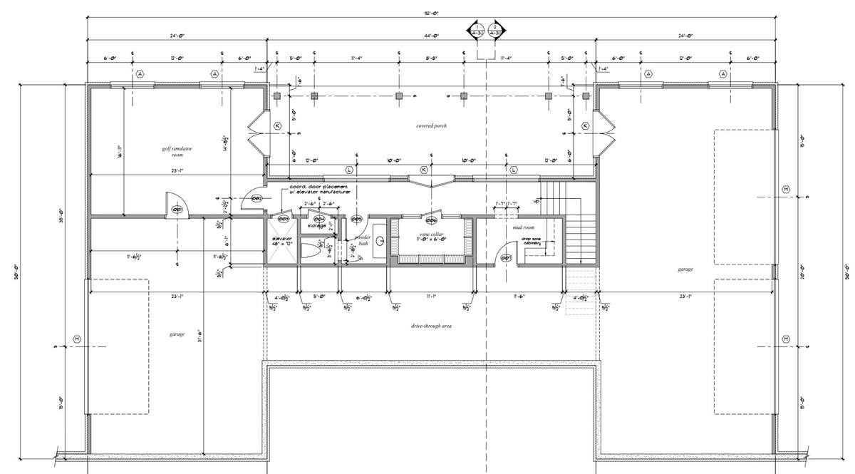 Lower level floor plan for marketing purposes only