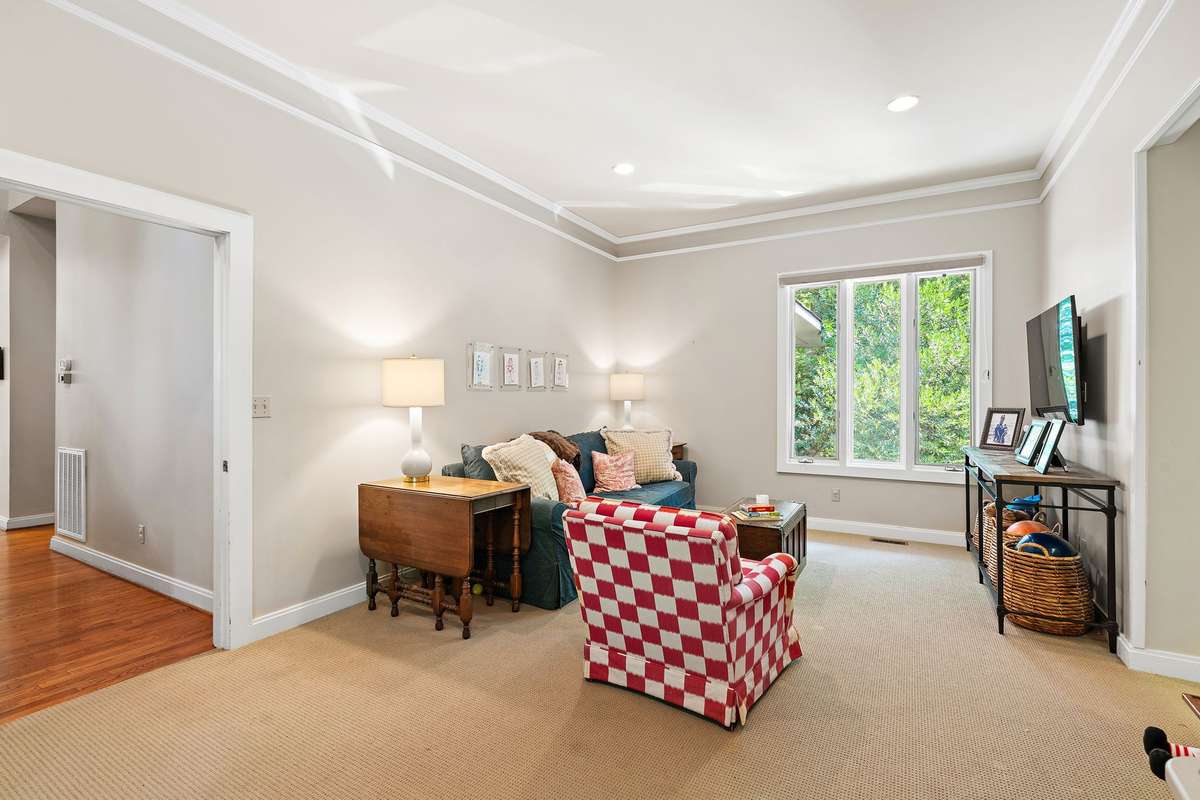 bedroom #5 used as a playroom by the current owner