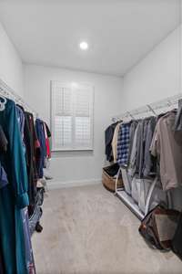 Generous Primary Walk-in-closet!!