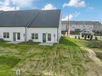 Choose your back yard. Enjoy a private fenced back patio or the privacy of tree-line back yard.