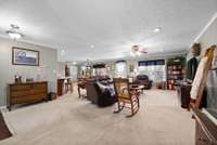 Extra space adjoining the living room