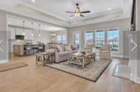 This photo is of a previously built RIDGELAND II  Home and is a good representaion of the home being built in Rutherford of Columbia on lot 39. Finishes and colors may vari on the actual home in Rutherford lot 39