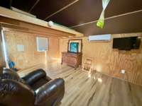 Interior of finished structure.