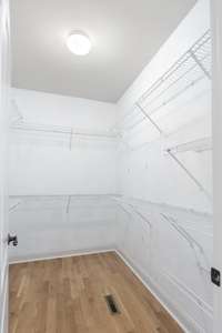 Storage, Storage, Storage in primary bedroom closet!