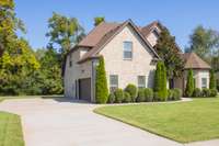 Freshly seeded, well maintained landscaping, new irrigation system and new back flow.