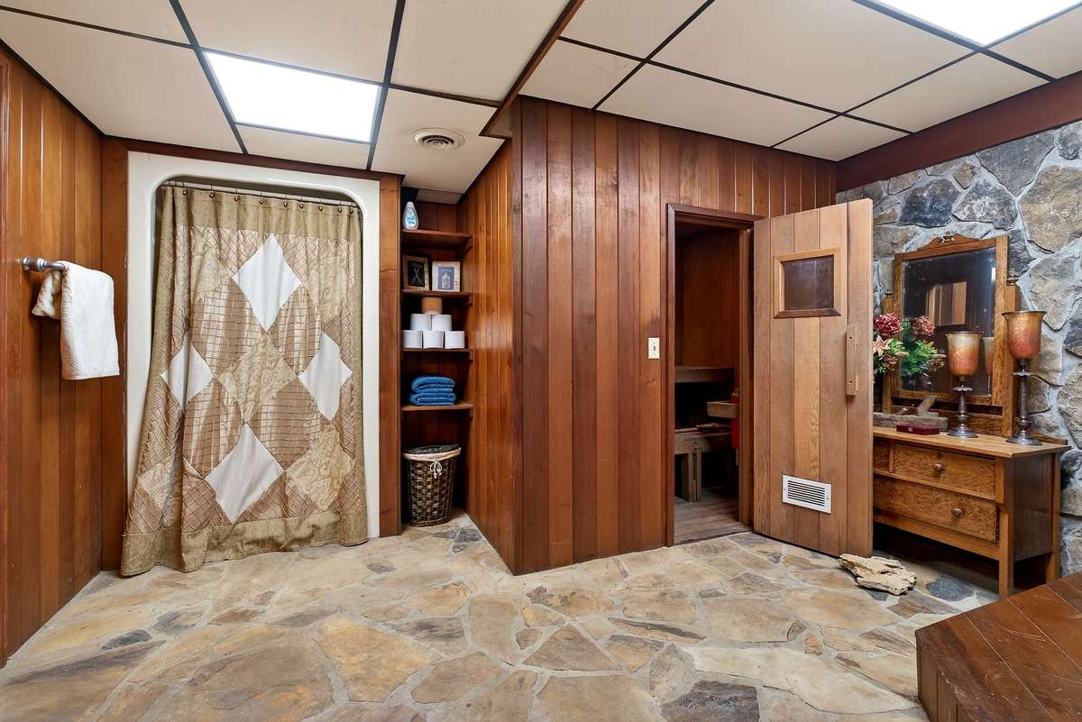 Basement Shower and Sauna Suite
