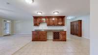 Wet bar - basement