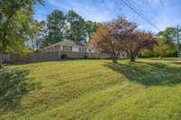 Lots of Yard Space and Fenced in Back Yard