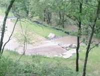 Tract 2 retaining area