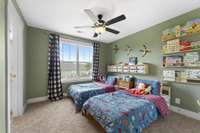 Bedroom 3 with large closets and bathroom access